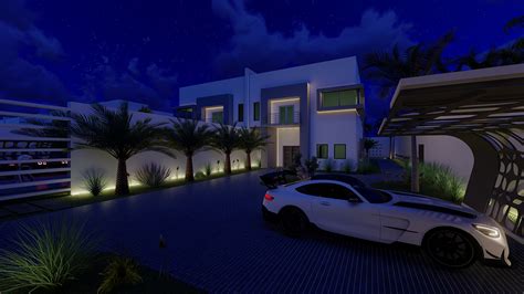 Twin House on Behance