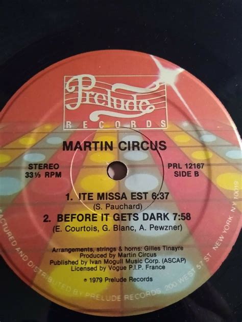 popsike.com - Martin Circus - Martin Circus (LP, Album) (Prelude Records) PRL 12167 - auction ...