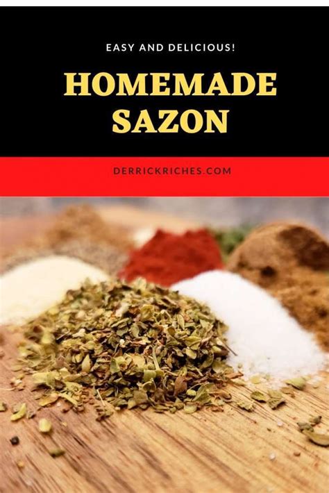 Homemade Sazon - BBQ & Grilling with Derrick Riches