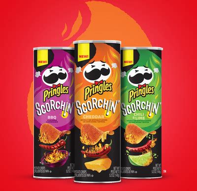 Kellogg : Pringles® Turns Up The Heat With New Scorchin' Lineup ...