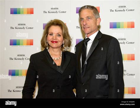 Renee Fleming and her husband, Tim Jessell, arrive for the formal Artist's Dinner honoring the ...