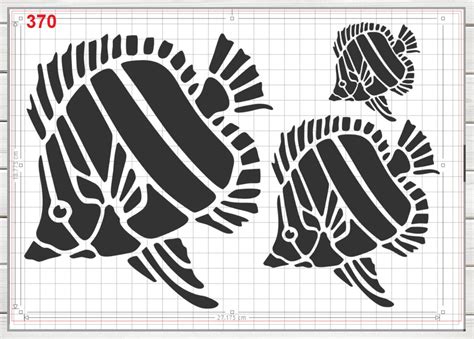 Marine Life Sea Fish Stencil Mylar Plastic 190mic A4 Sheet - Etsy UK