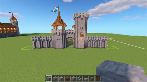 Minecraft Medieval Wall Tower