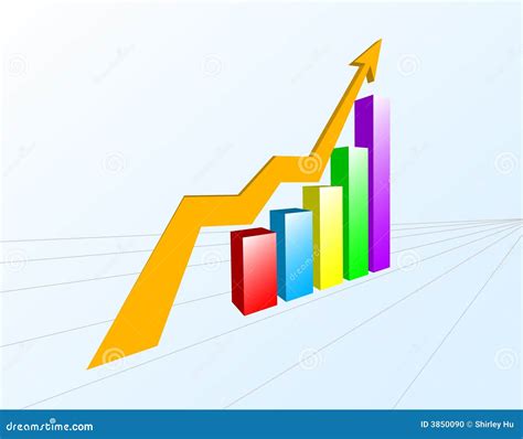 Multi-color Chart stock vector. Illustration of chart - 3850090