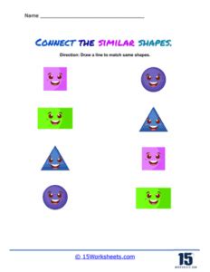 Preschool Shapes Worksheets - 15 Worksheets.com