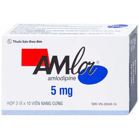 Amlor 5mg và các lưu ý cần nhớ khi sử dụng thuốc