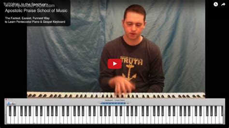 In the Sanctuary 24 Minute Video Tutorial (Kurt Carr version) - Apostolic Praise School of Music