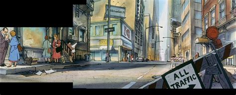 Animation Backgrounds: OLIVER AND COMPANY (1988) in 2022 | Oliver and company, Animation ...