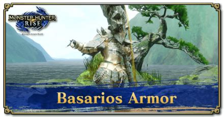 Basarios Armor Set Skills and Forging Materials (Low Rank) | Monster ...