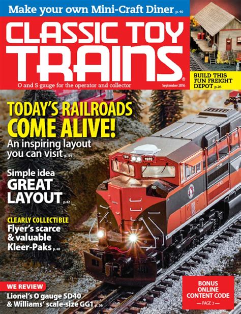 Classic Toy Trains Magazine - DiscountMags.com