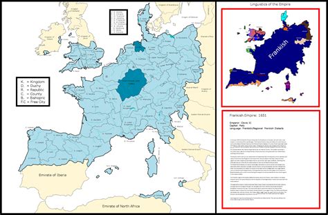 Alternate History Weekly Update: Map Monday: Frankish Empire (1651) by ...