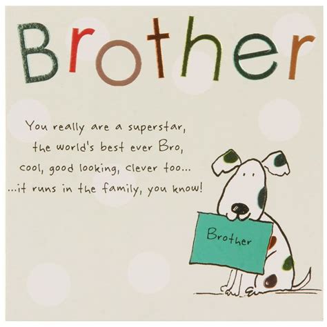 Birthday Cards For Brothers | Brother birthday quotes, Birthday cards for brother, Birthday ...