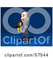3d Short Businessman Character Reaching Out To Shake Hands - Version 4 ...