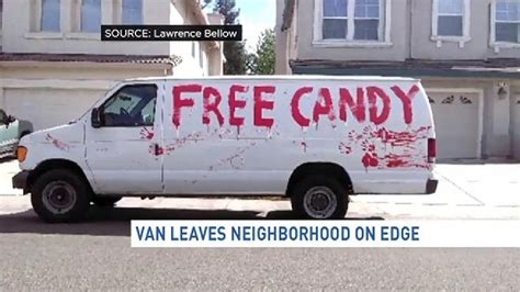 Creepy van with 'Free Candy' written on it concerns Calif. residents | KBOI