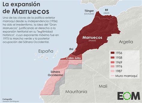 Moroccan occupation of Spanish Sahara (1975-1987) : r/MapPorn