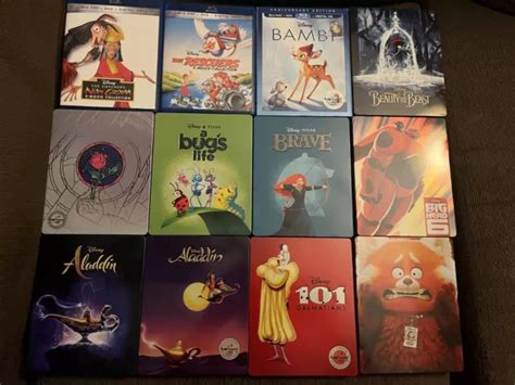 DISNEY PIXAR BLU Ray Lot 4K No Digital $24.71 - PicClick CA