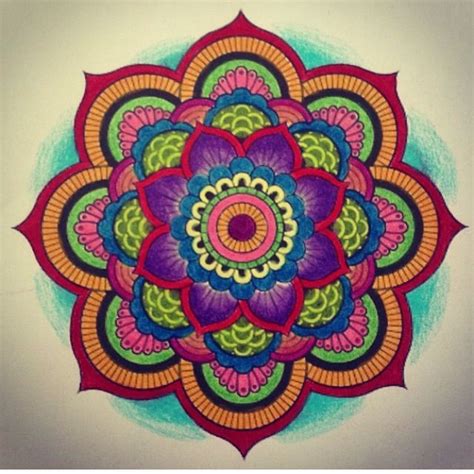 Mandalas para colorir, Círculos, Lápis de cor