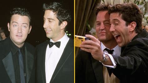 David Schwimmer pays tribute to 'astonishing' Matthew Perry - JOE.co.uk