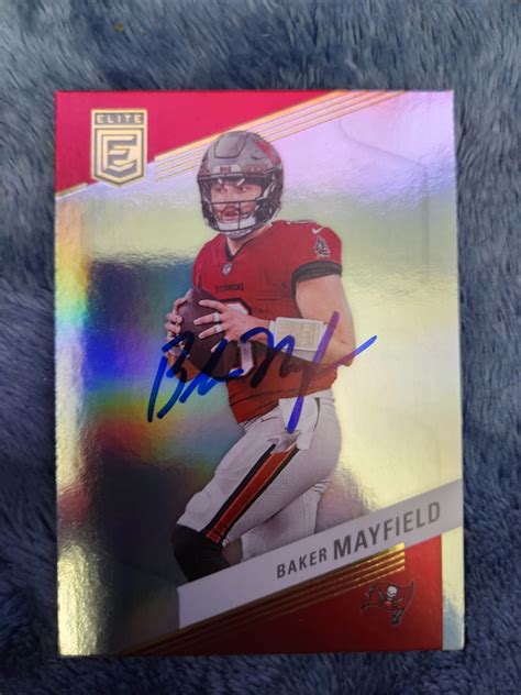 BAKER MAYFIELD Autographed Card - Etsy