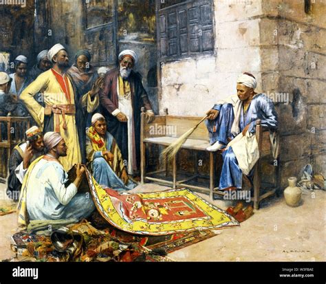 old cairo and egyptian people in 18th century Stock Photo - Alamy