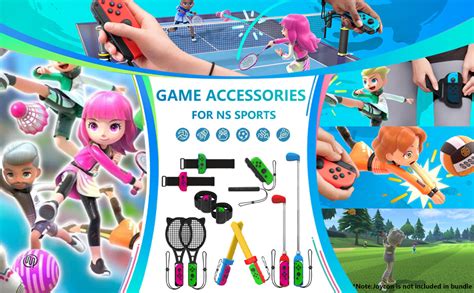 Amazon.com: Switch Sports Accessories Bundle-SLLFLY 12 in 1 Nintendo ...