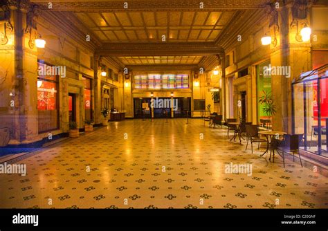 Old movie theater lobby in San Diego CA Stock Photo - Alamy