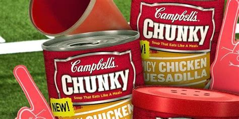 New Campbell's Soup Flavors - NFL Inspired Soups