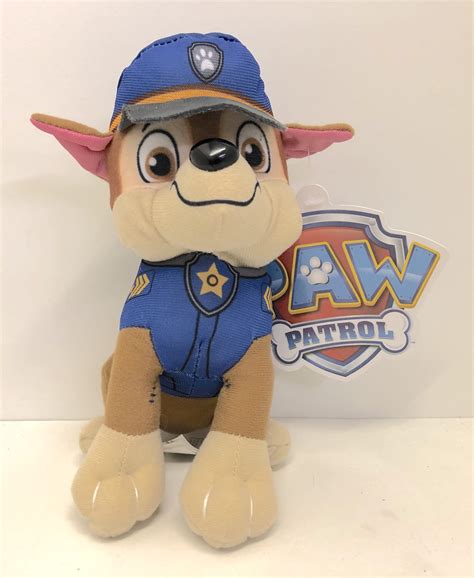 Paw Patrol Chase Plush Toy - 7.5" - Walmart.com - Walmart.com