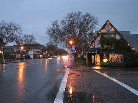 Solvang. A little Denmark in Santa Barbara | Rainy night, Solvang ...