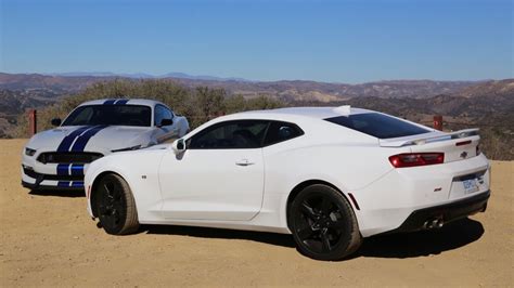 Ford Shelby GT350 Vs. Chevy Camaro SS: Video Throwdown