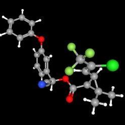 Chemical structure of lambda-cyhalothrin | Download Scientific Diagram