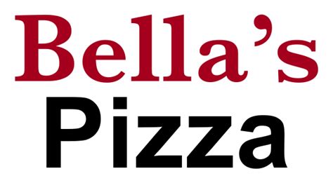 Home - Bella's Pizzeria