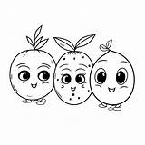 Cute Fruit Coloring Page With Three Apples Outline Sketch Drawing  sketch template