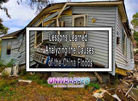 Lessons Learned: Analyzing the Causes of the China Floods