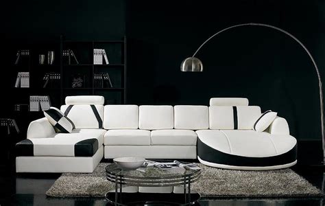 Leather Sectional sofa Modern Contemporary Art Deco 57 | Leather Sectionals