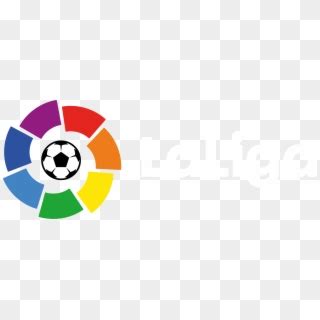 Laliga-white - La Liga Logo Vector, HD Png Download - 4926x1868 ...