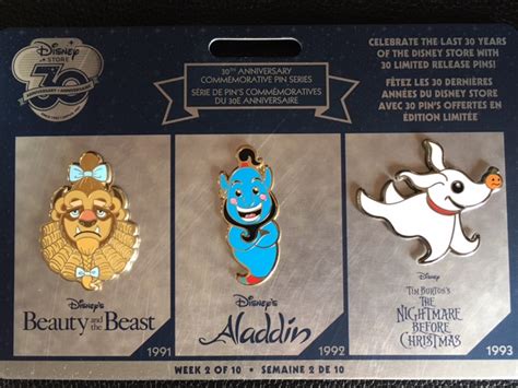 Disney Store 30th Anniversary Pins - Week 2 - Disney Pins Blog