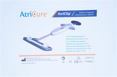 AtriCure ACH150 AtriClip Gillinov-Cosgrove LAA Exclusion System 50 (x ...