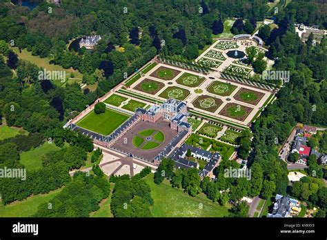 The Netherlands, Apeldoorn, Royal Palace Het Loo. Museum and gardens ...