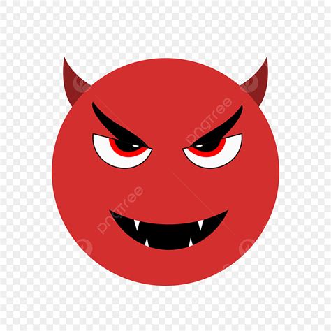 Devil Emoji Clipart Transparent Background, Devil Emoji Vector Icon, Emoji Icons, Devil Icons ...