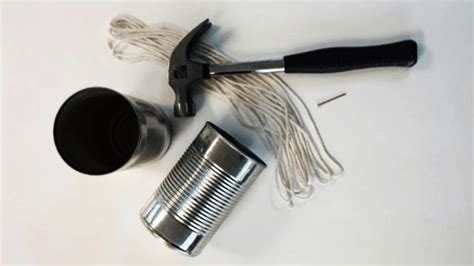 Learn How to Make A Tin Can Telephone - SAS
