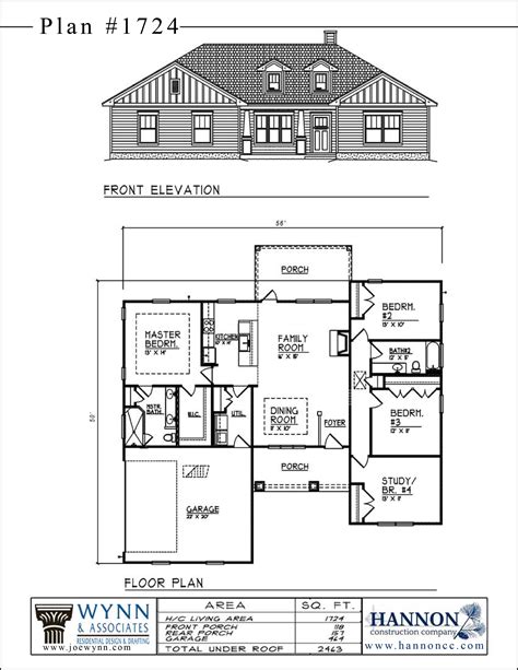 House Plans – Hannon Construction Company