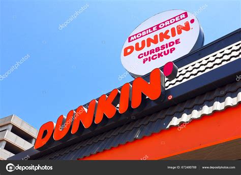 Los Angeles California July 2023 Dunkin' Donuts American Multinational ...