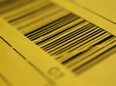 Premium Photo | Bar code label