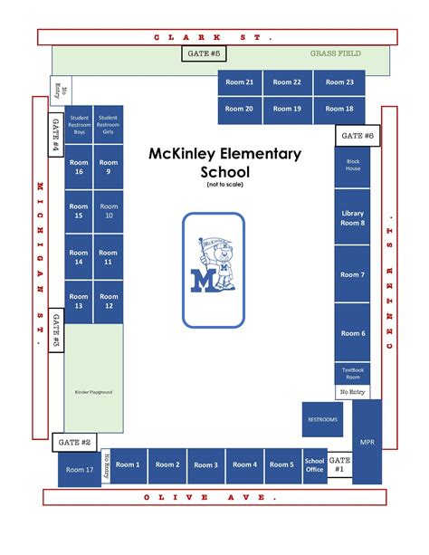 Campus Map - McKinley Elementary School