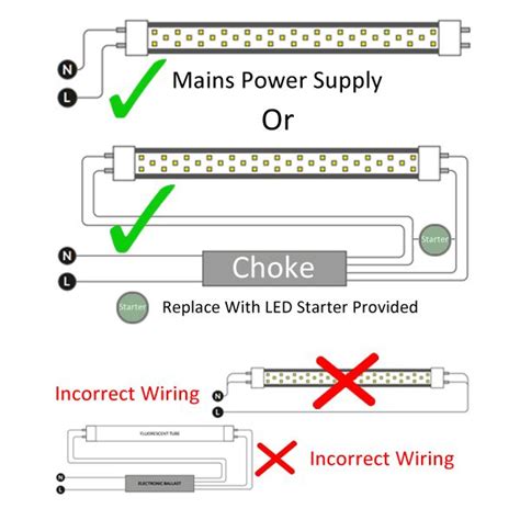 Simple Led Tube Light Circuit Diagram Mgm Brake Motor Wiring