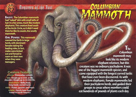 Columbian Mammoth | Wierd N'wild Creatures Wiki | FANDOM powered by Wikia