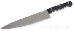 Chef's Knife - Definition and Cooking Information - RecipeTips.com