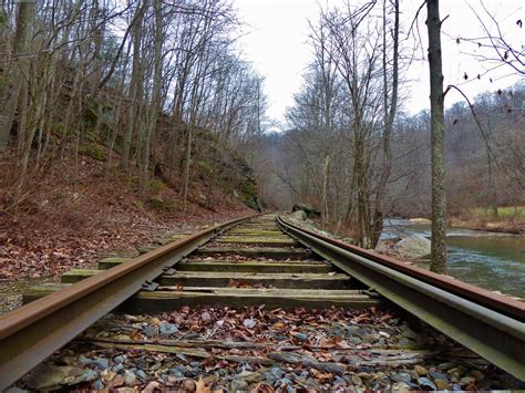 Railroad Tracks Free Stock Photo - Public Domain Pictures