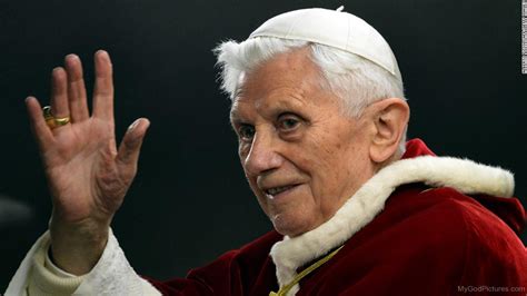 Closeup Of Pope Benedict XVI